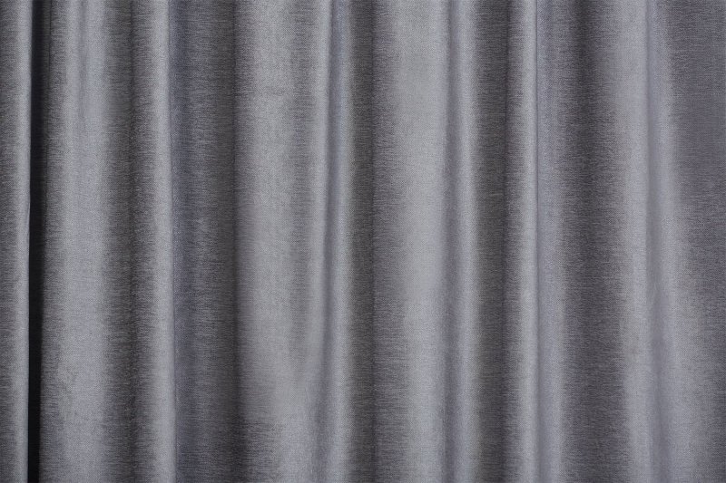 Ткань портьерная серая