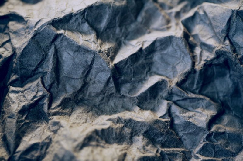 Эффект мятой бумаги