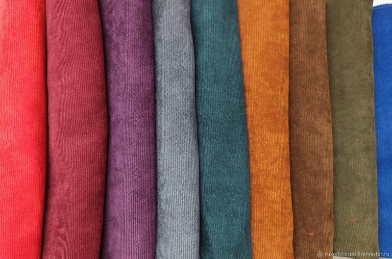 Ткань вельвет 20