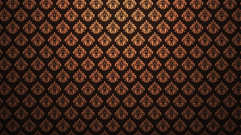 Коричневый узор