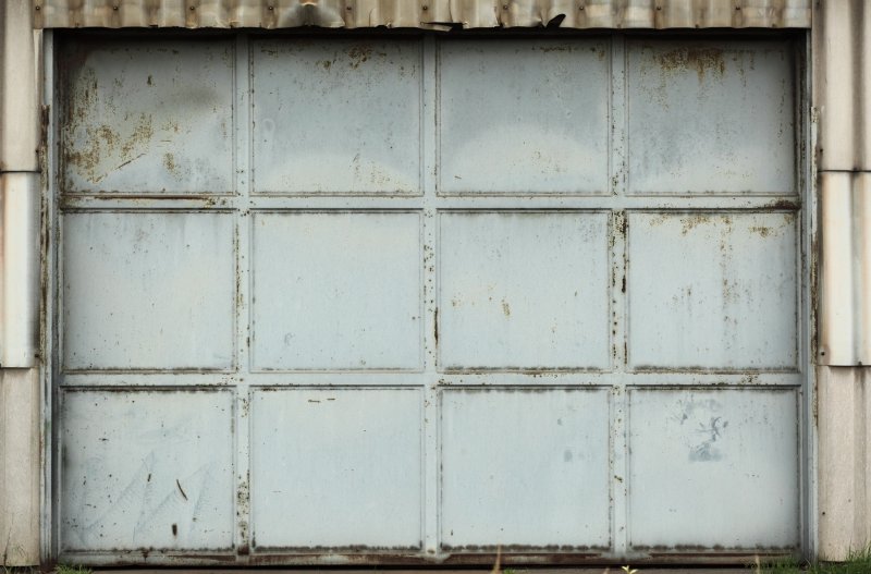 Текстура ворота металлические