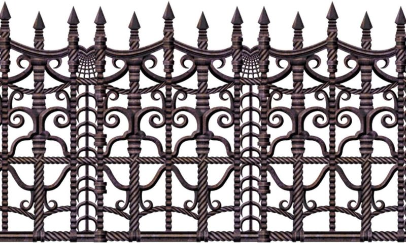 Ковка ворота Готика