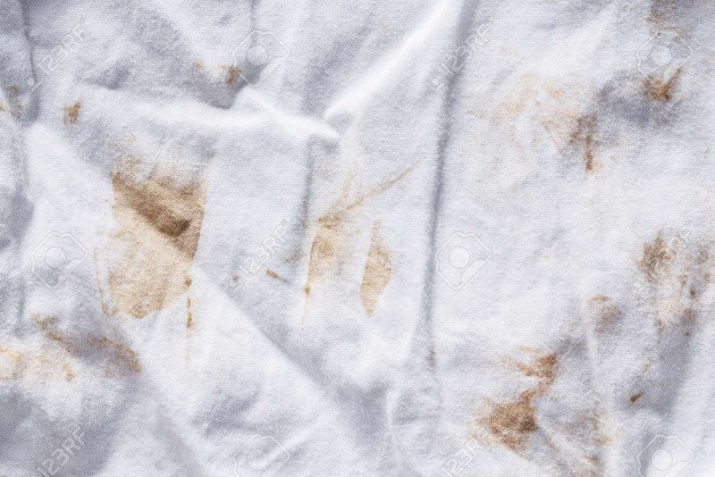 Грязная белая ткань