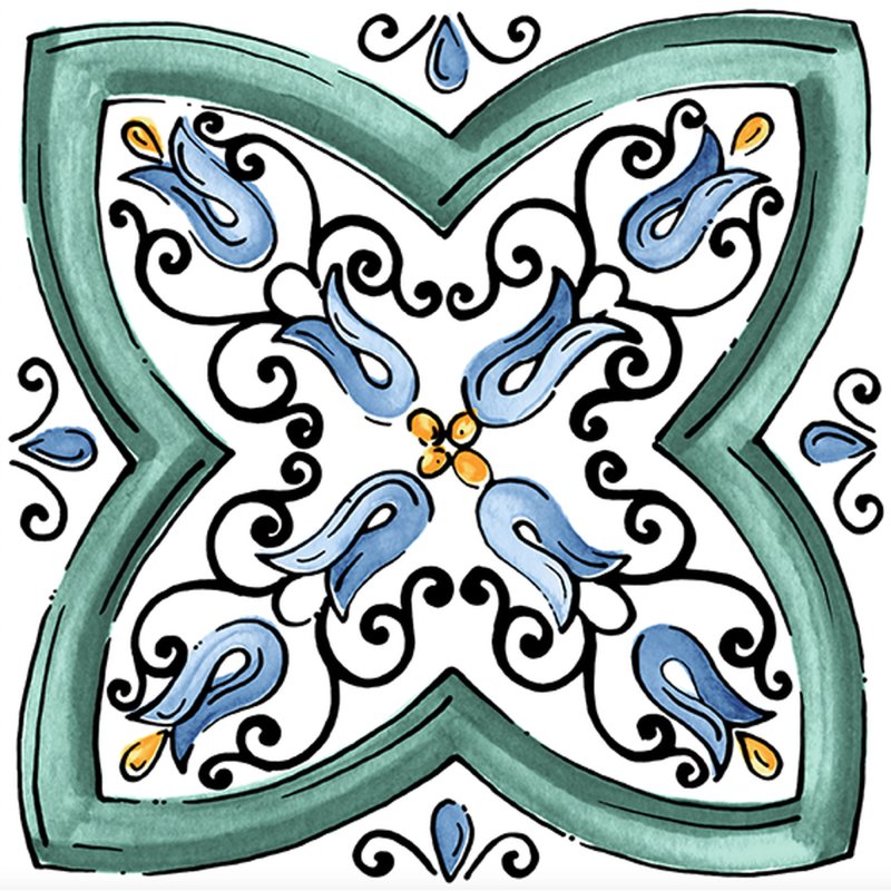 Керама Марацци капри майолика 20х20