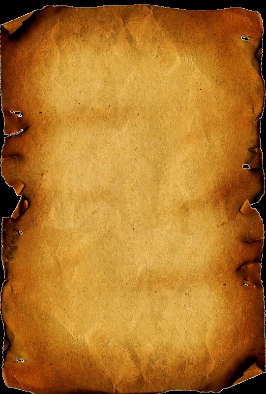 Состаренный лист бумаги