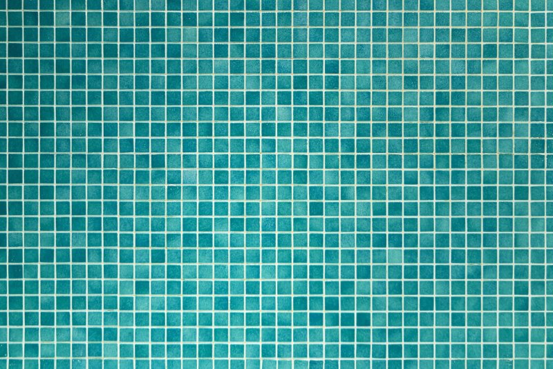 Плитка мозаика синяя