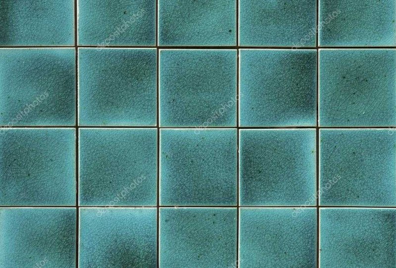 Плитка темно бирюзовая