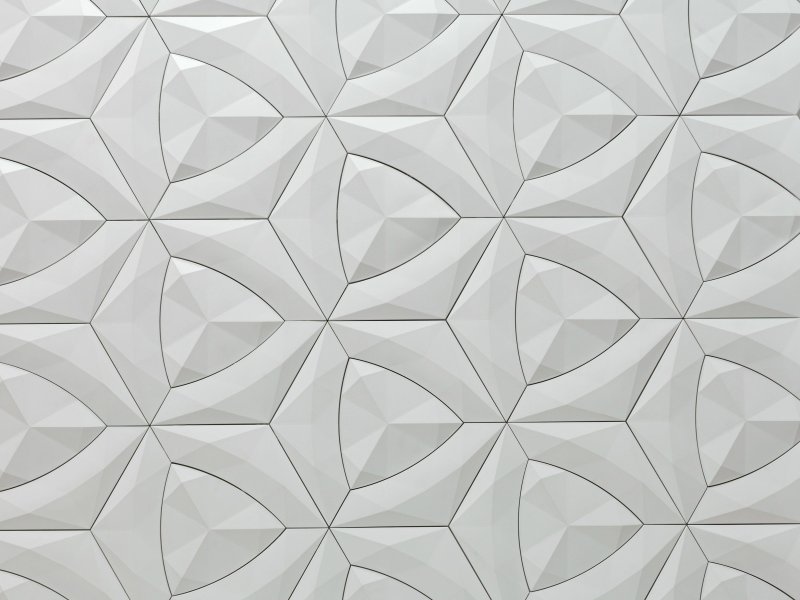 Плитка с геометрическим рисунком