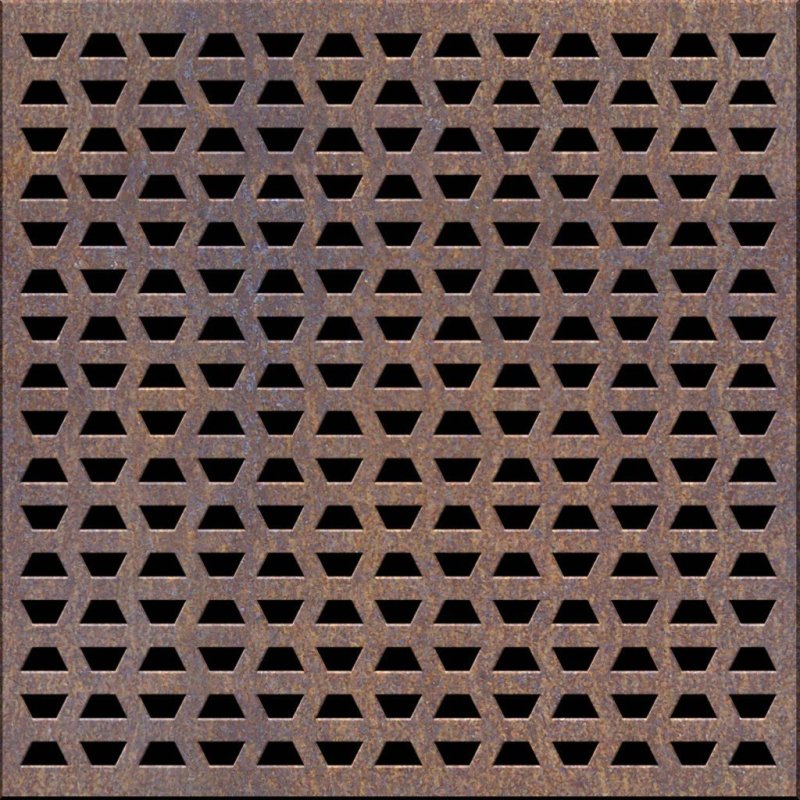 Решетки перфорированные металлические