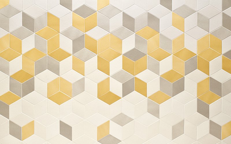 Плитка с геометрическим орнаментом