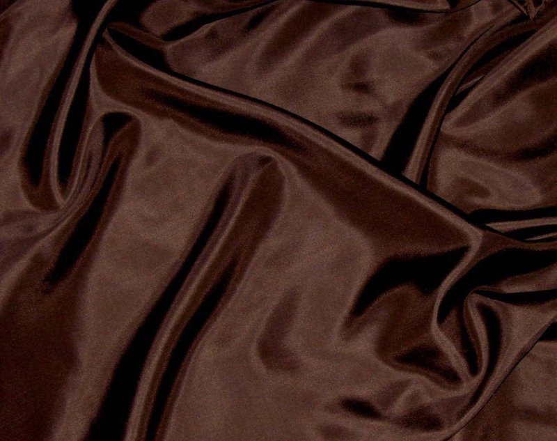 Шоколадный цвет ткани
