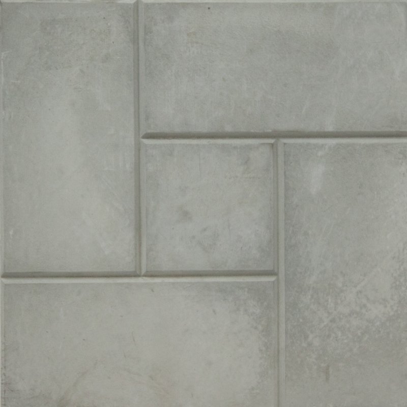 Тротуарная плитка Калифорния гладкая 300*300*30 (11шт/1м2), цвет серый