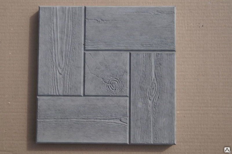 Плитка тротуарная "Калифорния" (300*300*30) серая