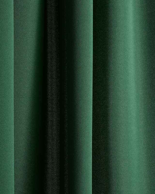 Темно зеленая ткань