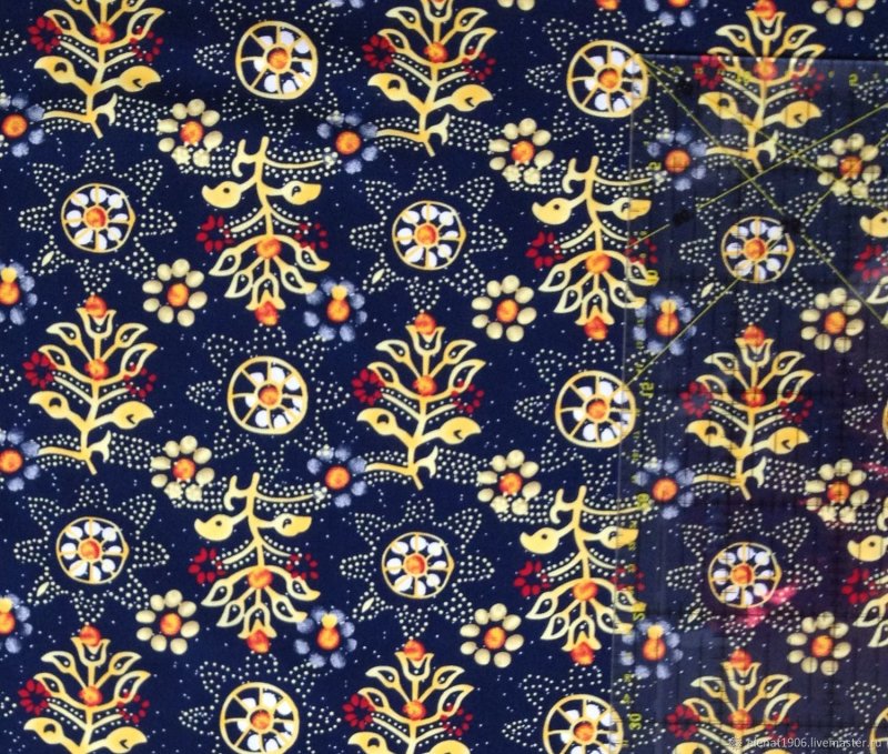 Набивная ткань