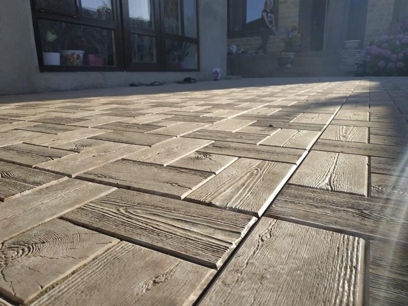 Тротуарная плитка «Калифорния под дерево» (30*30*3мм.