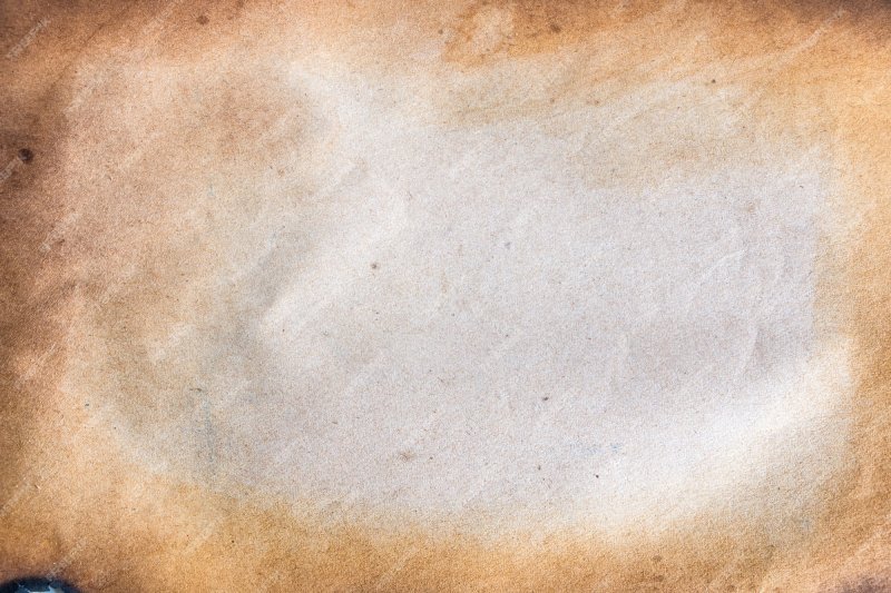 Выгоревшая бумага