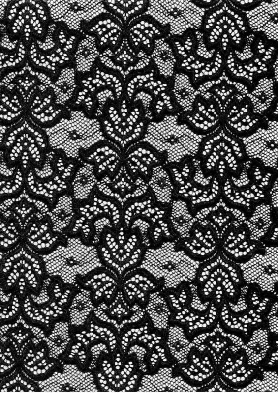 Кружево чёрное