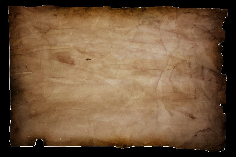 Обожженная бумага