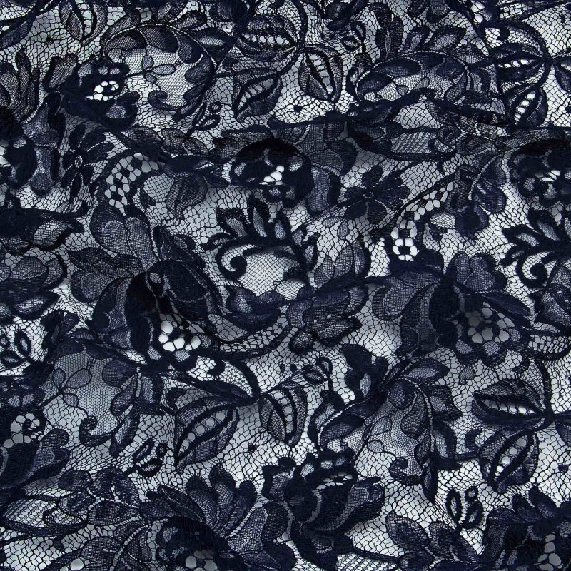 Черное кружево ткань