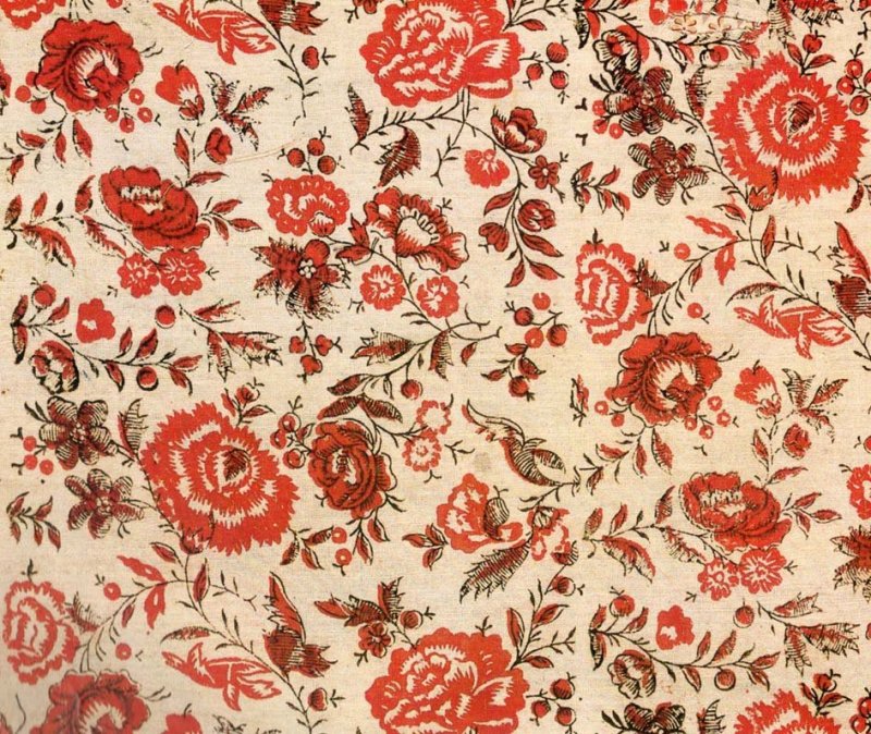 Ивановские ситцы набойка