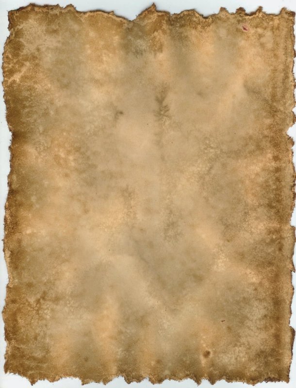Старая рваная бумага