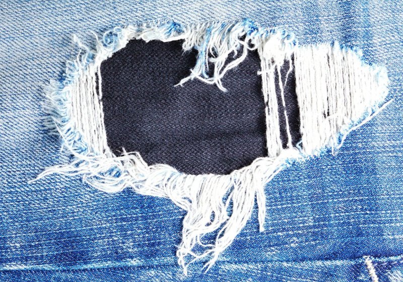 Рваная ткань