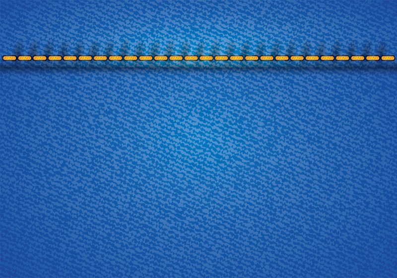 Текстура джинсовой ткани