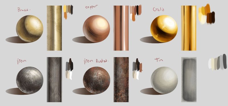 Железо покрас референс