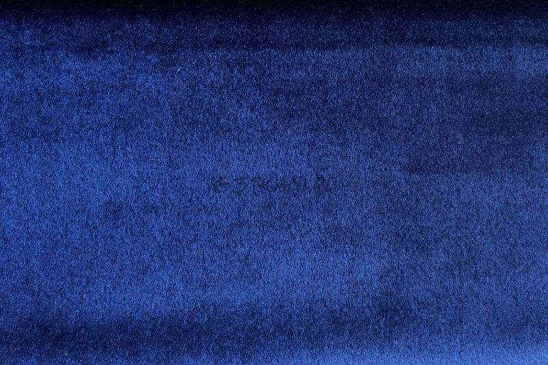 Синий велюр