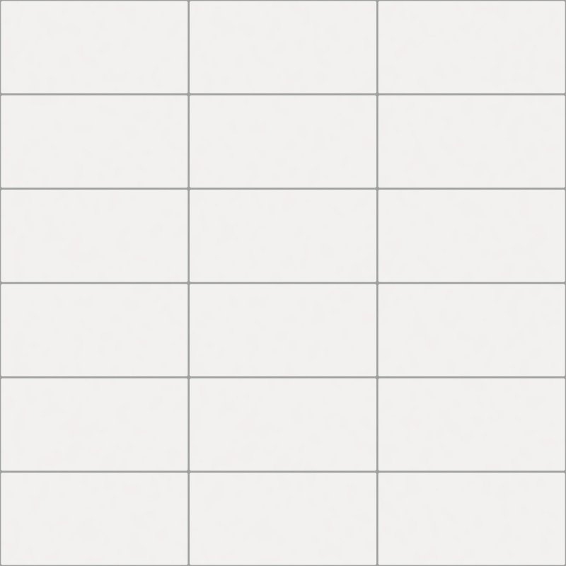 Плитка белая прямоугольная