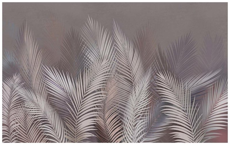 Аффреско пальмовые листья фреска