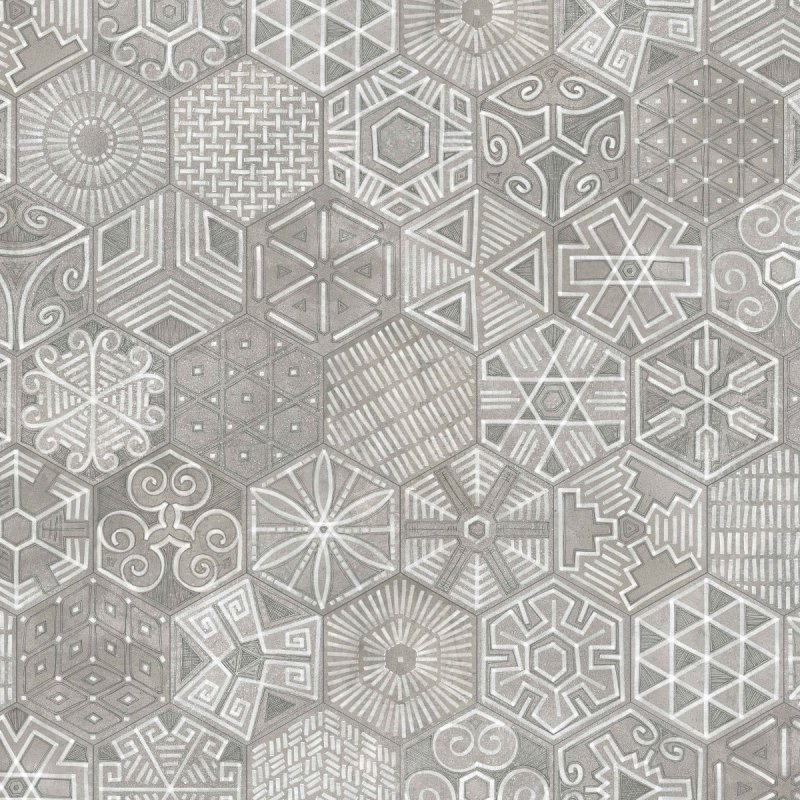 Декор керамогранит Vives Rift hexagono Bushmills Multicolor 23x266