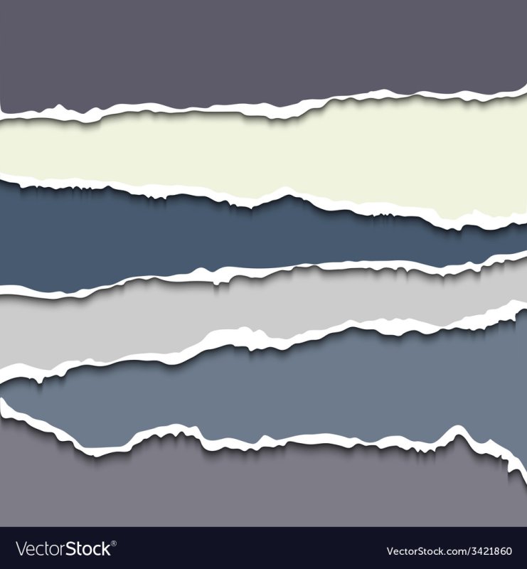 Рваная бумага вектор