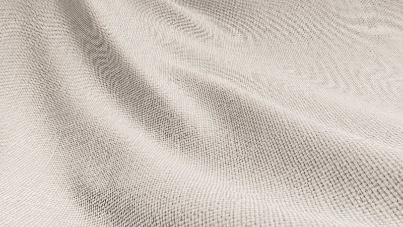 Белая фактурная ткань
