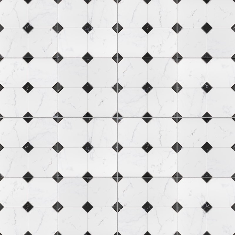 Плитка equipe Octagon White