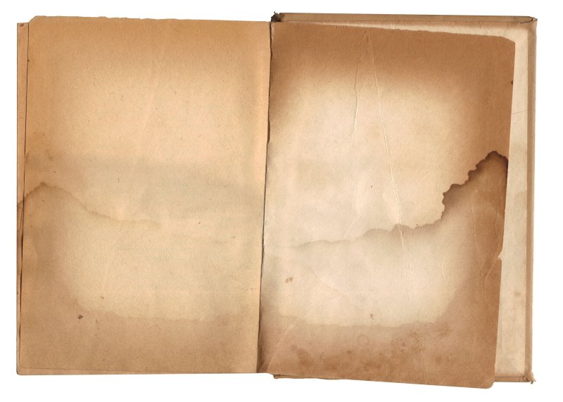 Текстура листа бумаги книжная