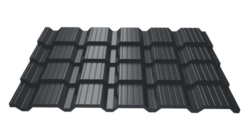 Металлочерепица Каскад Элит 7024