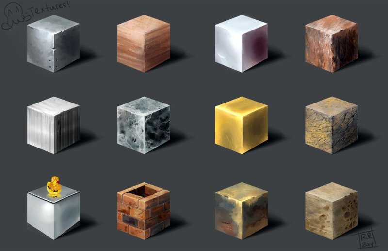 Текстура кубики