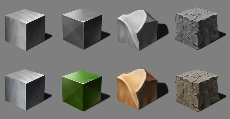 Материалы куб