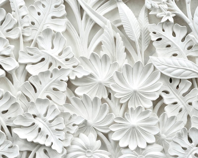 Лепнина листья