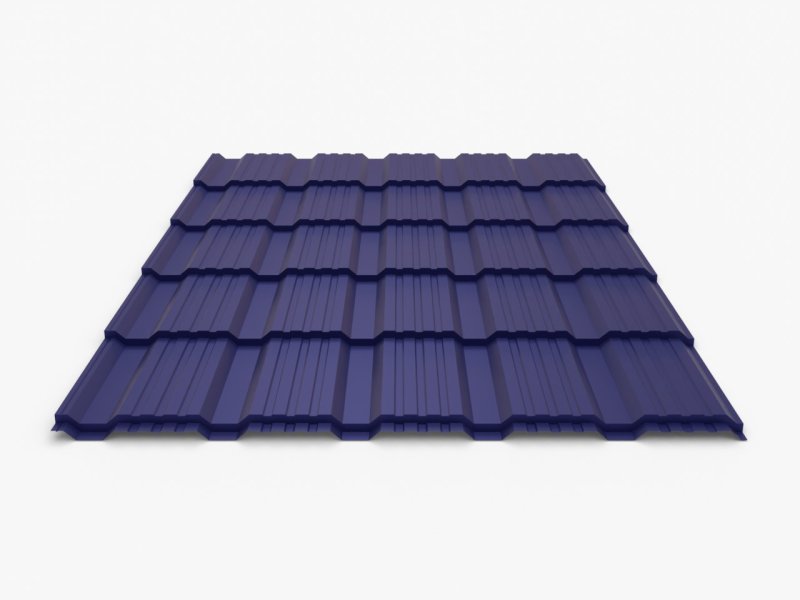 Металлочерепица Каскад графит