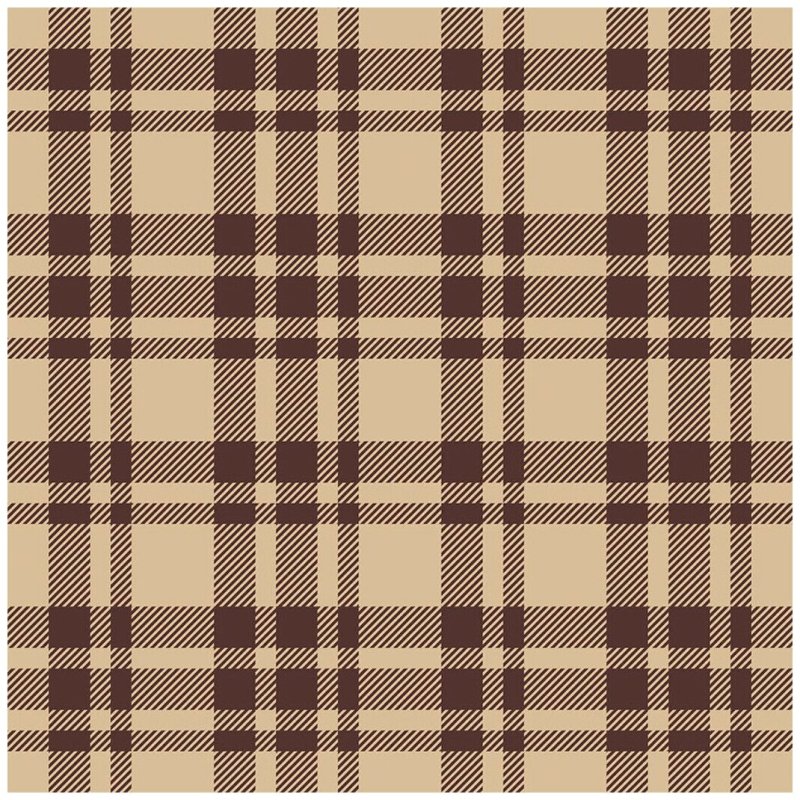 Ткань бежевая клетка