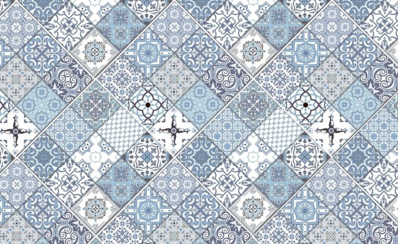 Плитка Almera Ceramica Patchwork Blue