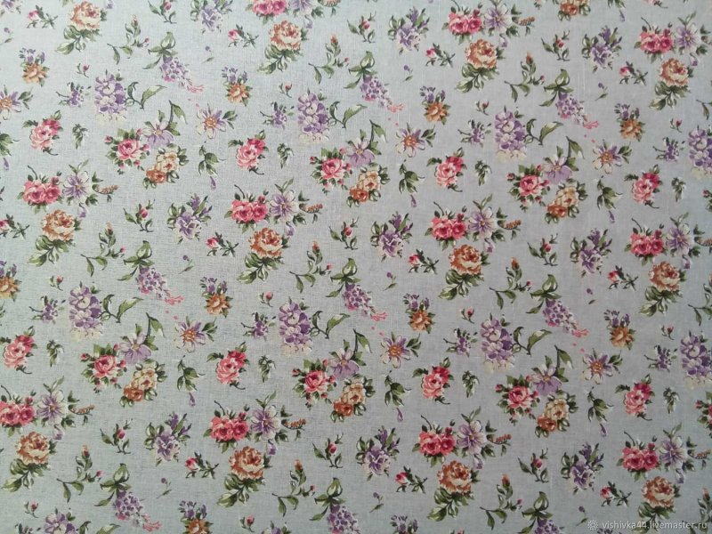 Обои в мелкий цветочек