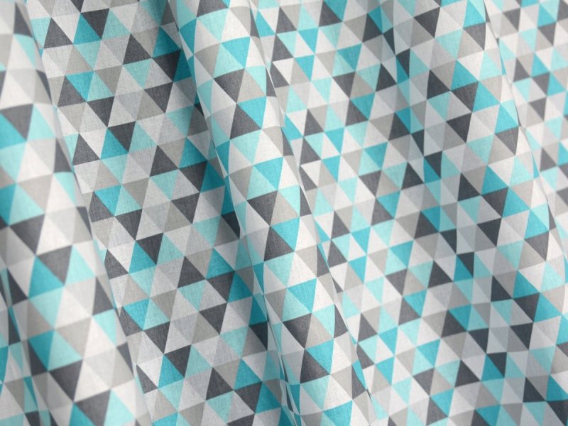 Шторы с геометрическим рисунком