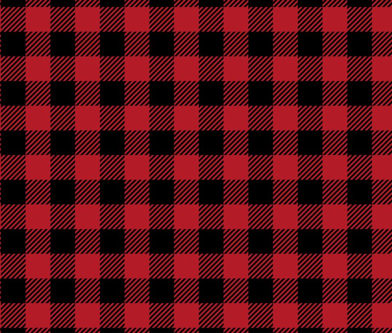 Ткань красная в клетку