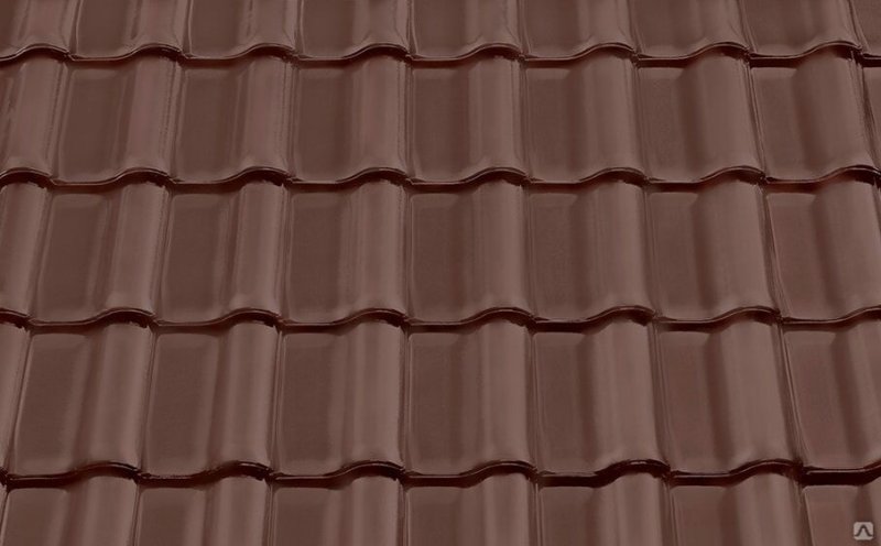 Керамическая черепица коньковая №15 ERLUS