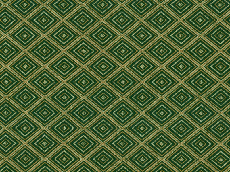 Зеленая ткань с орнаментом