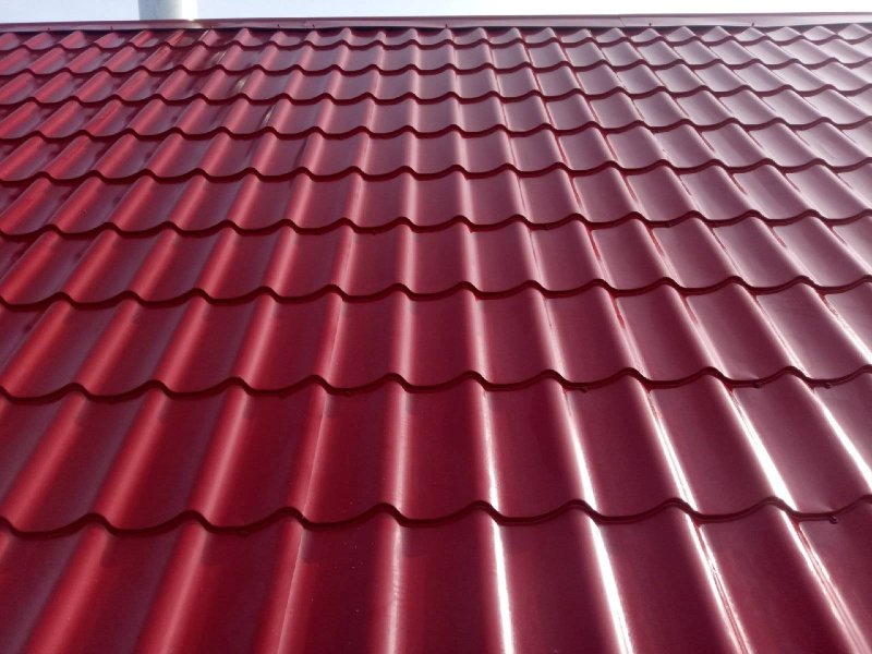 Металлочерепица Андалузия RAL 8017